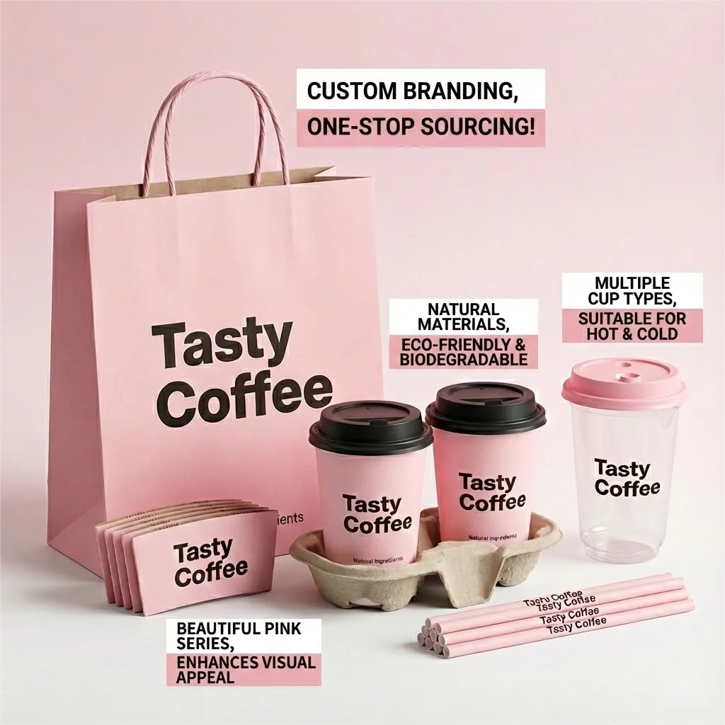 Custom Biodegradable to Go Airline Disposable Kraft Ripple Double Wall Paper Tea Coffee Coffe Dispos Takeaway Cup with Lid