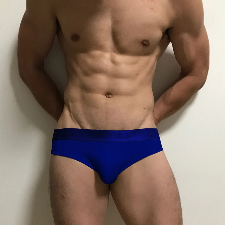 Pink Sexy Men Gay Sissy Panties Modal Thong Briefs