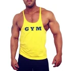 Singlet Tank Tops Mens Gym Singlet Mens Fitness Cotton Gym Singlet Custom Bodybuilding Gold Color Gym Tank Tops