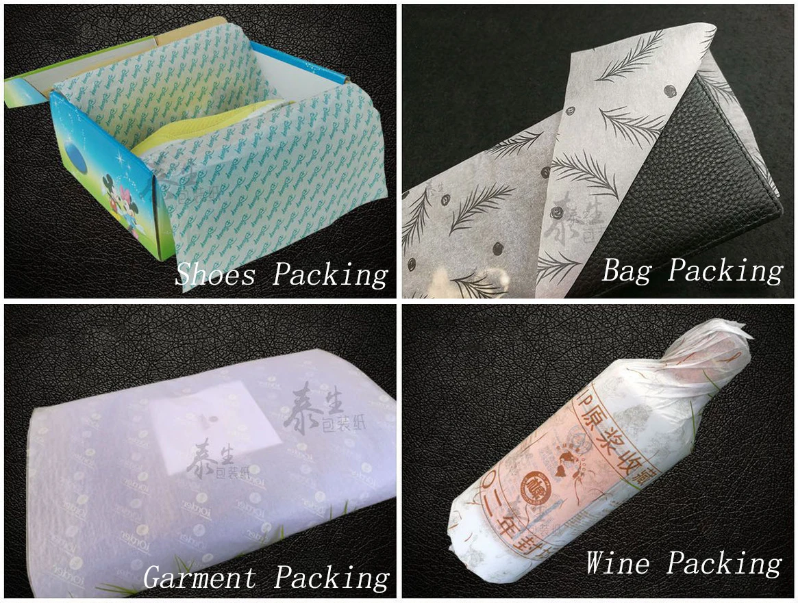 Custom Stylish Printed Packaging and Promotion Tissue Paper Wrapping T-shirt Tissue Paper factory