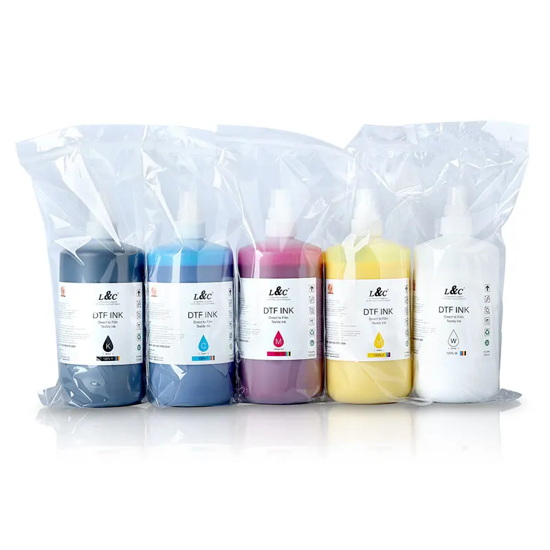 Textile Ml Ml Premium Dtf Printer Film White Pigment Ink Dtf Ink