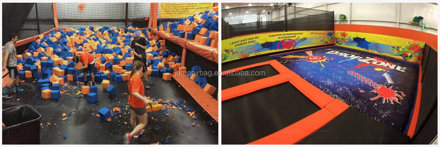 foam pit airbag