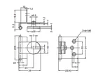 Round Hidden Clip Holder Glass Shower Hinges For Door Mounting Brackets Lights Glass Lamp Glass Door Hinge