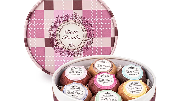 wholesale bath bombs candle gift set 12 pack oem