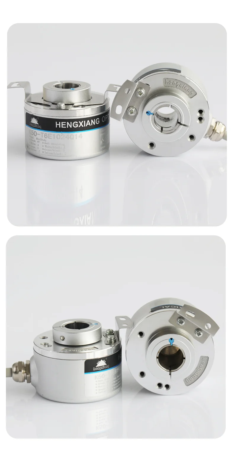 Hengxiang K50 Rotary Encoder 8mm Hollow Shaft 3600pr 24vdc Up To