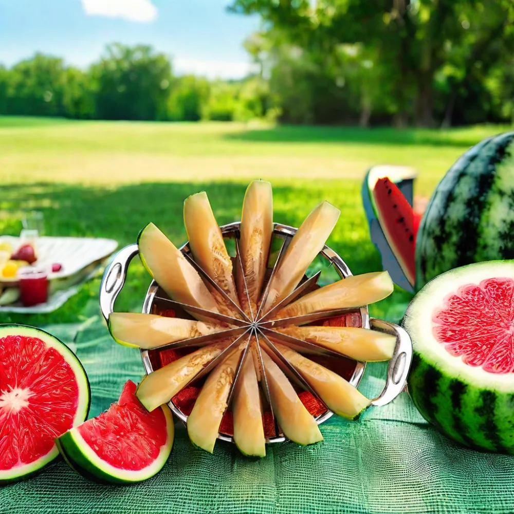 Convenient Multifunction Kitchen Accessories Watermelon Cutter/Slicer and Fruit/Vegetable Tools