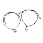 Bracelet Simple Retro Wax Thread Hand-woven Couple Card Bracelet Unisex Simple Wild Bracelet Hand Strap