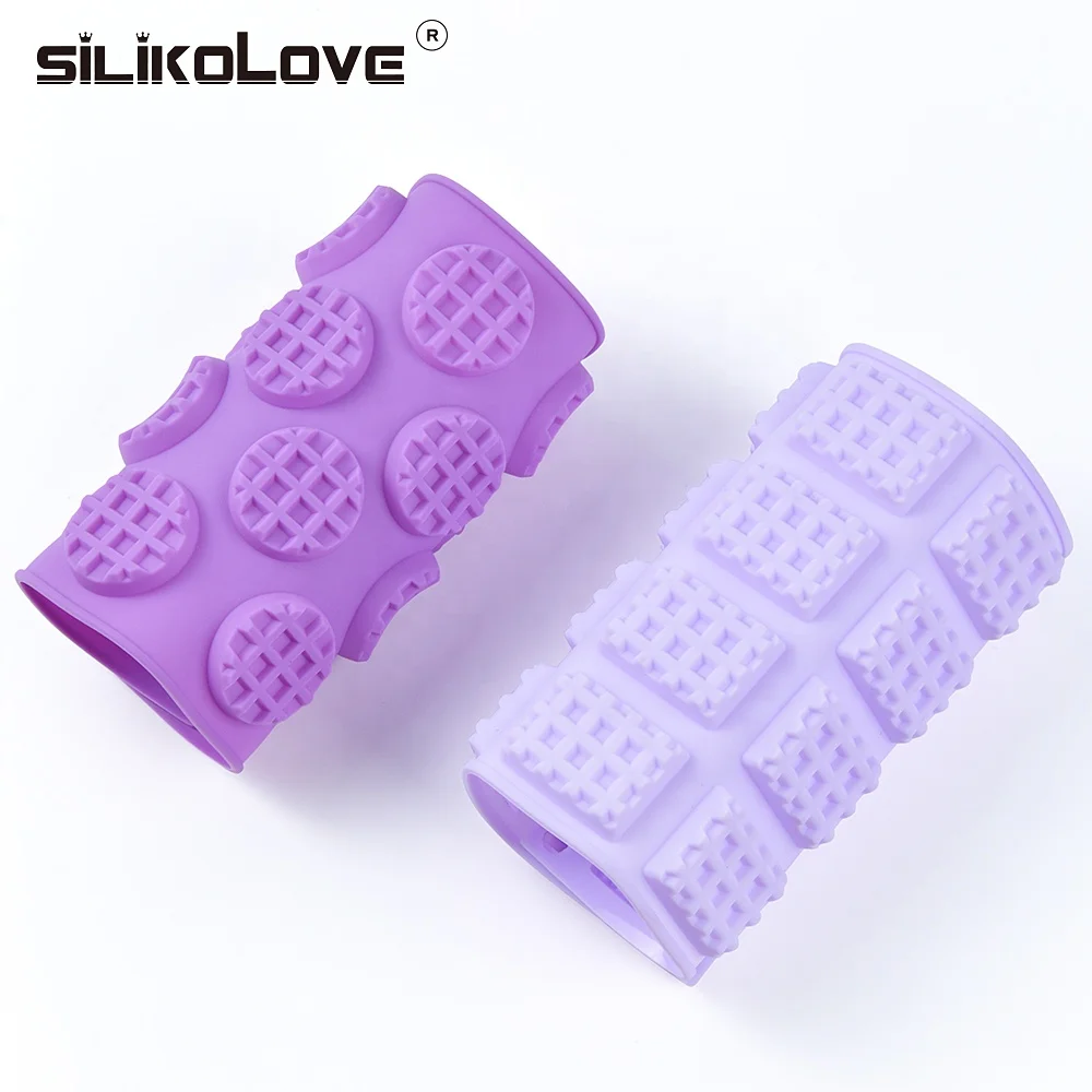 Waffle cookies silicone candle mold DIY gypsum plaster crafts mold biscuits chocolate soap silicon molds for candle resin