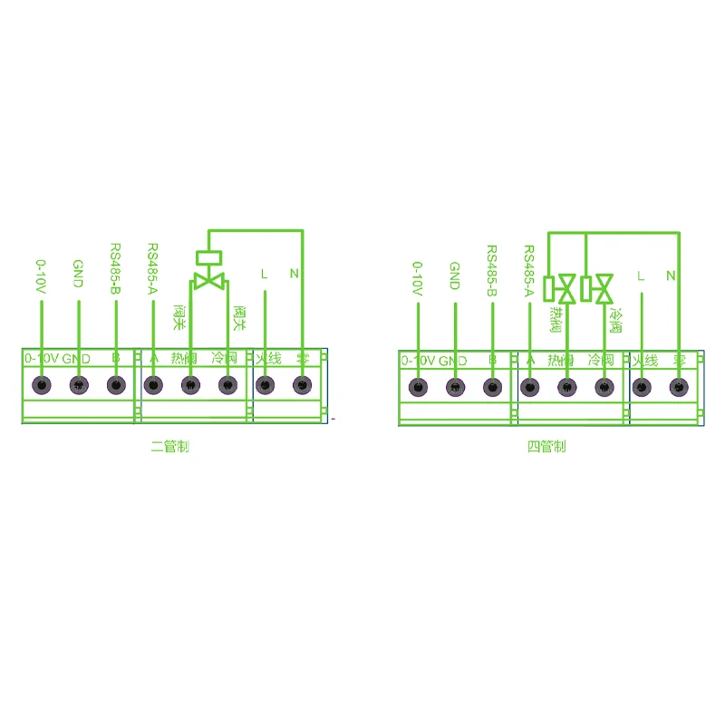 Touch Display Three-speed Fan, LCD, RS485 - detail 12