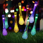 Tree Led Lights Christmas Ramadan Wedding Festivals Holiday Outdoor Party Diwali Festoon Tree Solar Led Fairy Lights