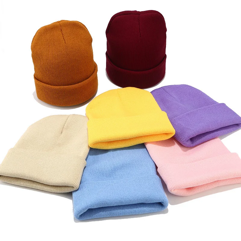 Sports Winter Knitted Cuffed Beanie Hat 