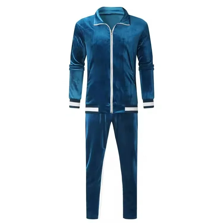 Men's Casual Tracksuits Long Sleeve Jogging Suits Sweatsuit Sets Track Jackets and Pants 2 Piece Outfit