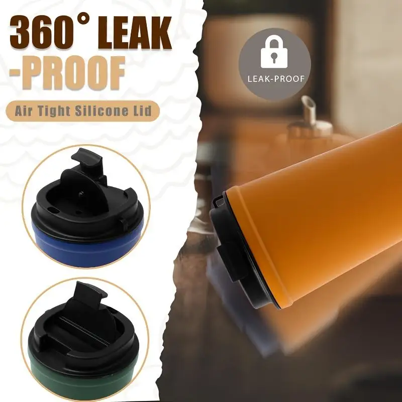 Customized 12oz Stainless Steel Double Wall Vacuum Insulated Coffee Mug Tumbler with 12-24 Hours Thermal Insulation With Logo supplier