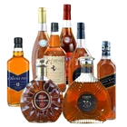 Bottle Bottles Rum Glass Bottle 750ml Rum XO Whisky Glass Bottle Glass Brandy Whiskey Gin Vodka Bottles Custom Logo