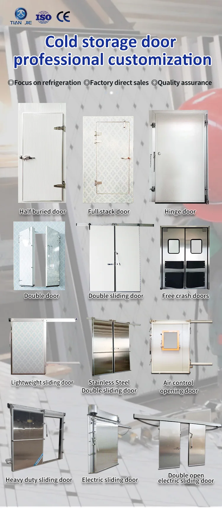 Cold Room Storage, Stainless, Steel, Aluminum - detail 2