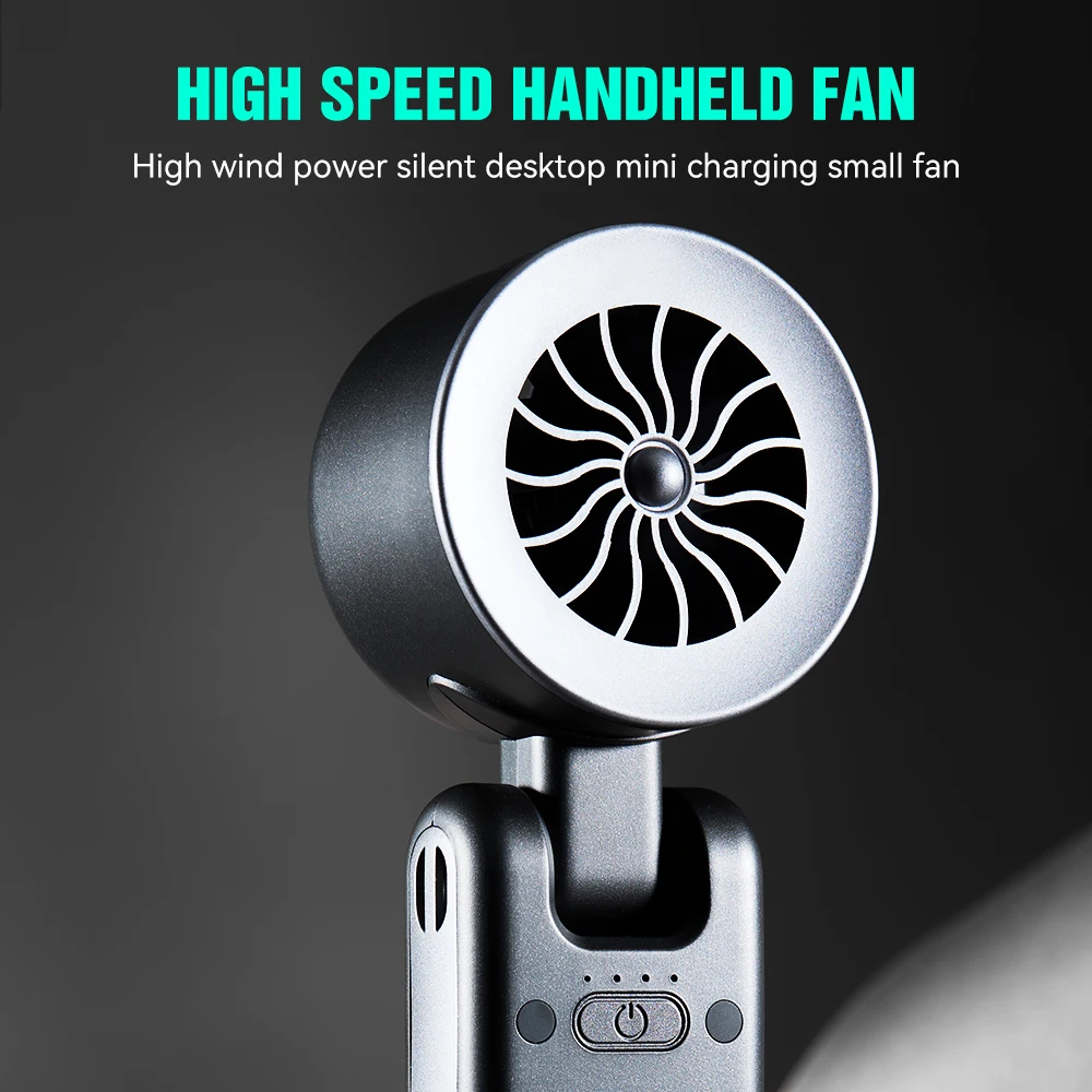 Handheld Outdoor Portable Fan, ABS, H6 - detail 2