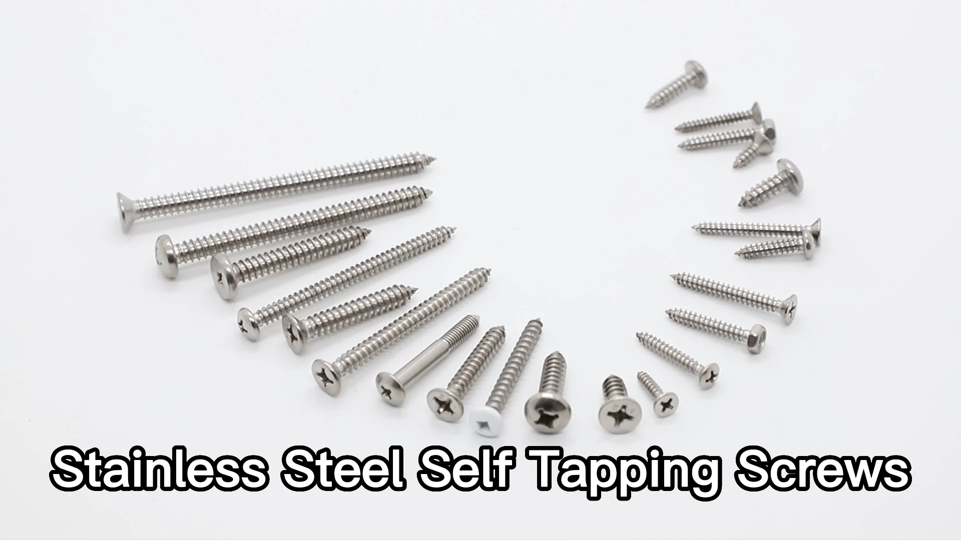 Stainless Steel Din St St Csk Phillips Self Tapping Screw For