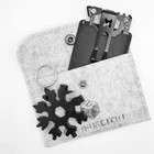 In Gift Product Amazon Hot Sale 46 In 1 Metal Clip EDC Gadget Gift Product Multi Tool Card For Men