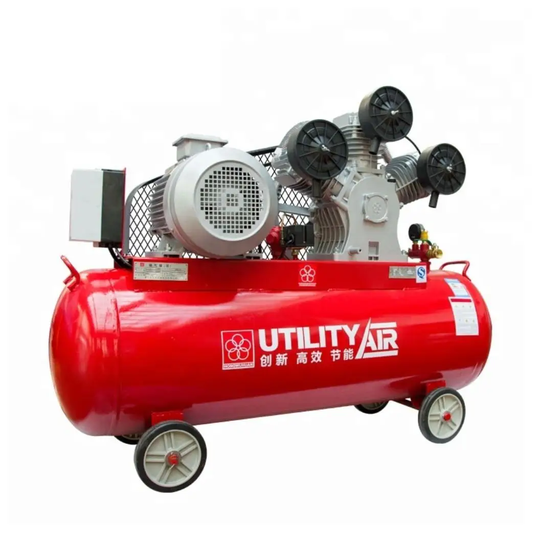 Hongwuhuan LV10008 7HP 5.5KW  26CFM prices piston air compressor piston compressor manufacturers