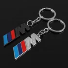 Key Keychain Car High Quality Metal Keychain Car Brand Logo Key Ring For BMW M AMG Sline