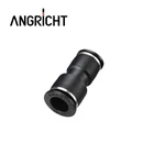 PG Black color push in pneumatic reducer Straight fitting
