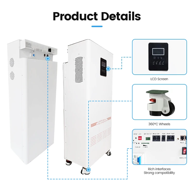 product nk005a 512v 48v all in one 5kw inverter and 15kwh 300ah lifepo4 battery solar power home energy storage system-2