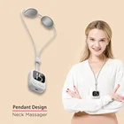 Neck Pendant Design Type C Charging Digital Display Neck Massager TENS Low Frequency Pulse Neck Massager