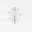 Factory Direct 11pcs Stainless Steel Bartender Kit Barware Set Boston Cocktail Shaker Set