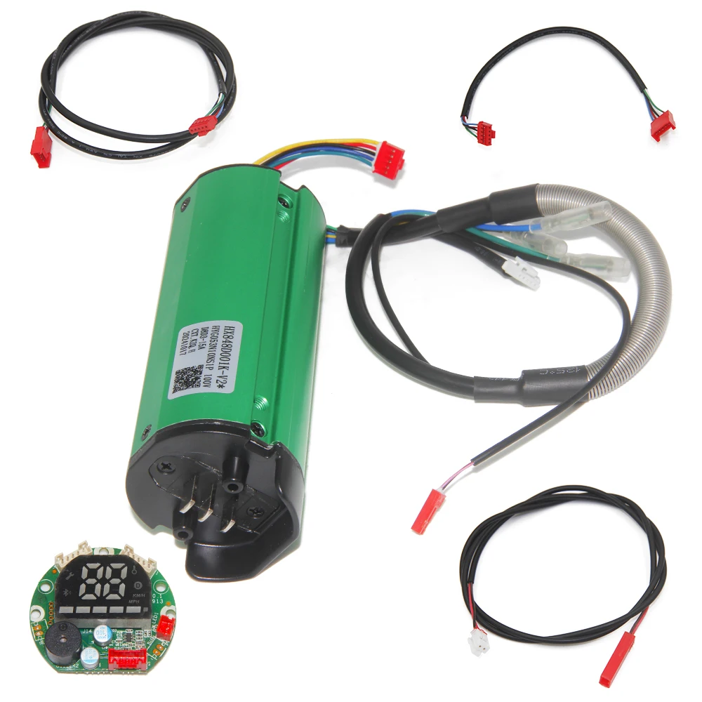 48V 15A Controller Dashboard Instrument Display Screen Date Line Cable for HX X8 X7 Electric Scooter Parts ebike conversion kit