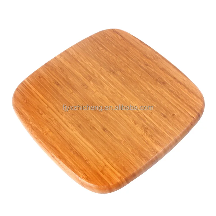 product wholesale square bamboo tray wooden charcuterie serving platter dinner plate charger plates-2