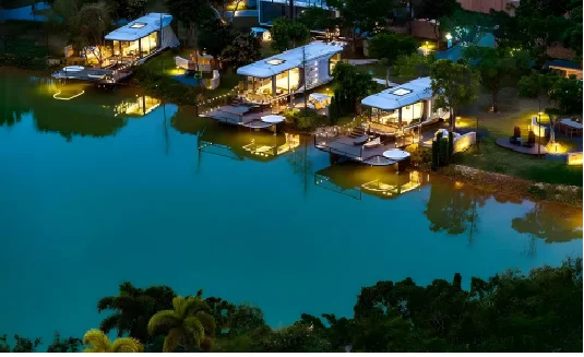 product steel extendable breathable modern capsule container house prefabricated commercial space airship pod-6