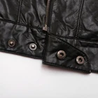 Mens Leather Jacket Wholesale Outdoor Streetwear Custom Winter Fashion Casual Black Mens Motorcycle Leather Jacket