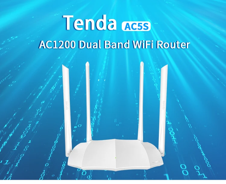 Tenda Ac5 Ac5s Smart Dual Band 5dbi External Antenna Home Ac1200m