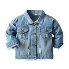 Jean Boys SKYKINGDOM Custom Fashion Kids Denim Jackets Regular Style Toddler Jean Jacket Blue Ripped Boys Denim Jackets