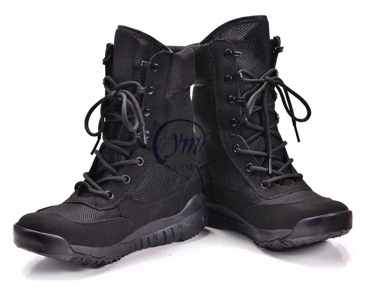 fashionable military boots