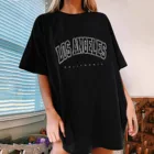 Short T-shirt Summer Clothes Short Sleeve Pure Color Cartoon Patterned T-shirt