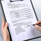 A5 Clipboard Customized PP Foam Plastic A4 A5 Display Clip Writing Board Metal Clipboard Folder For Office School