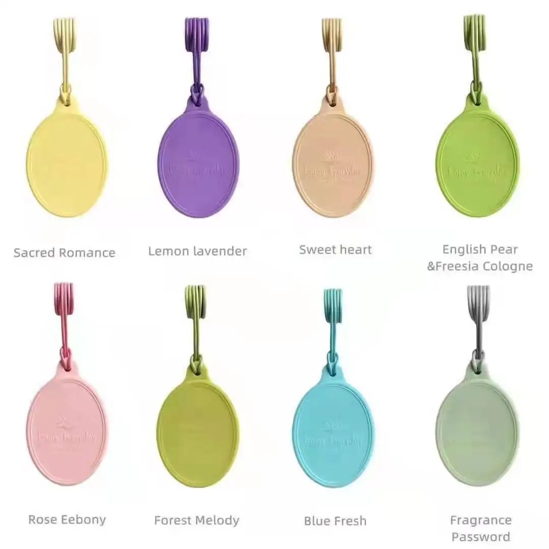 product car air mirror hanging perfume rubber plastic scented cards perfume cheap custom car air freshener aroma plastic card-7