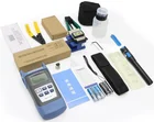 Tools Kit 12pcs FTTH Fiber Optic Tools Kit With Fibra Optica Power Meter Visual Fault Locator Kit De Fibre Optique