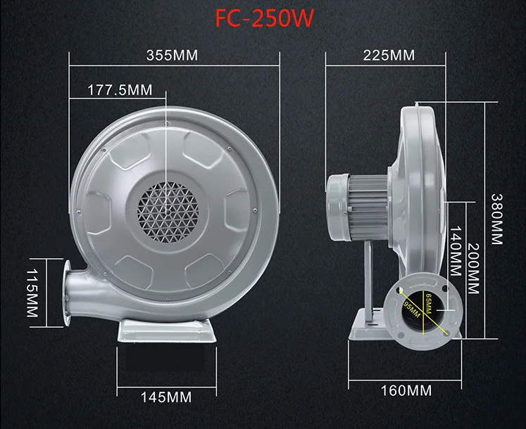 Quality Industrial Air Blower, Centrifugal, Co2 - detail 10