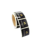 Logo Customized Logo Quality Label Custom Logo Waterproof Roll Glue Label