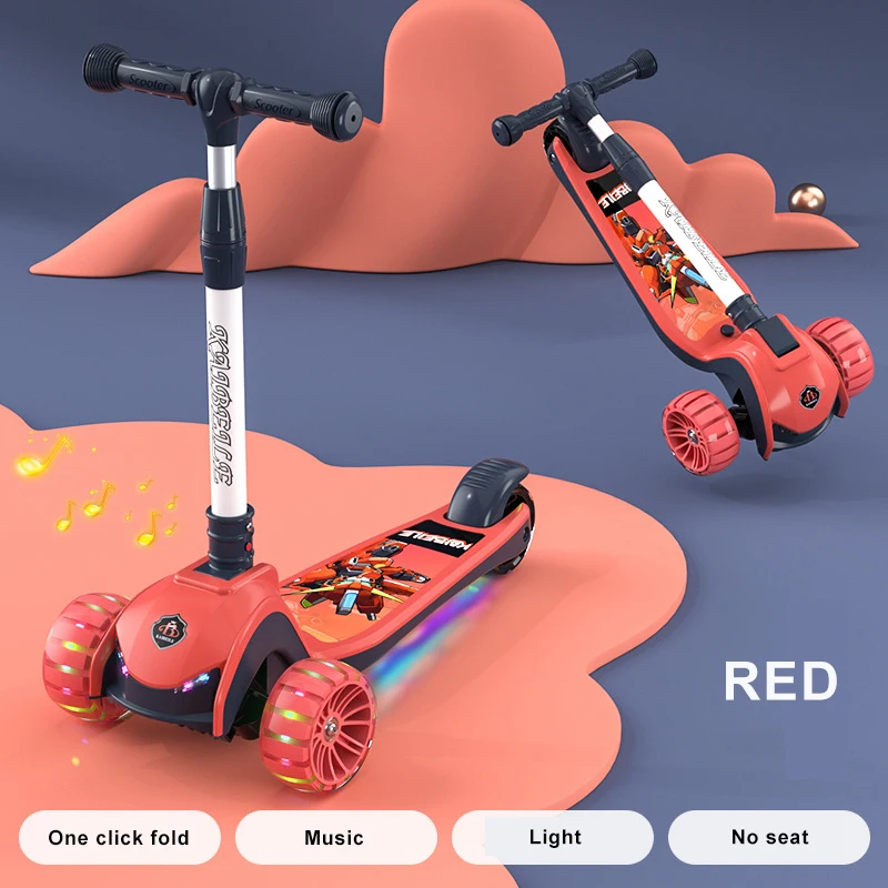 2022 kids scooter twist scooter  kids child toy 3 wheel  kick scooter kids