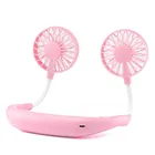 Product 2021 New Product Mini Portable Handheld Hanging Neck Li Battery Operated Usb Fans