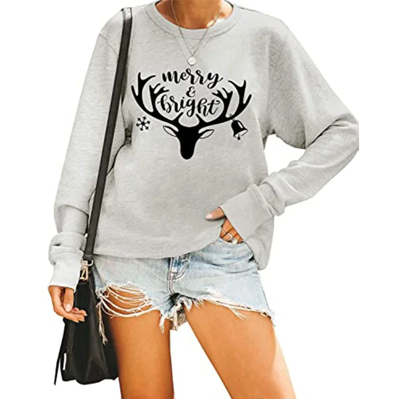 SAFRISIOR Women Oversized Brooklyn New York Letter Print Graphic Fleece Sweatshirt Crewneck Long Sleeve Pullover Jacket