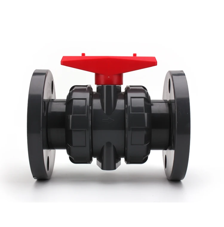 Din Pvc Upvc Flange Ball Valve True Union Ball Valve Flanged Buy