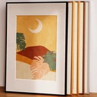 Frame Wholesale Modern Simple Large Size Golden A2 Photo Frame Aluminum Frame Moulding For Painting