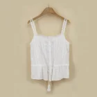 Tank Top Lady's Sweet Sexy Lace Emb. Tank Top