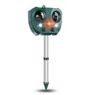 Farm Garden Agriculture Animal Bird Possum Cat Snake Mole Repellent Solar Ultrasonic Repeller Pest Control