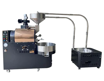 Commercial Wood Fired Tostadora De Cafe Electric Industrial Home Coffee Bean Roasting Roaster 1kg Machine