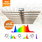 US Stock Horticulture Greenhouse Dimmable Samsung Lm301H Lm301B Full Spectrum Indoor Led Plant Grow Lamp Light Bar